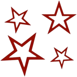 red_glam_stars emote