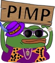 PimpPepe emote