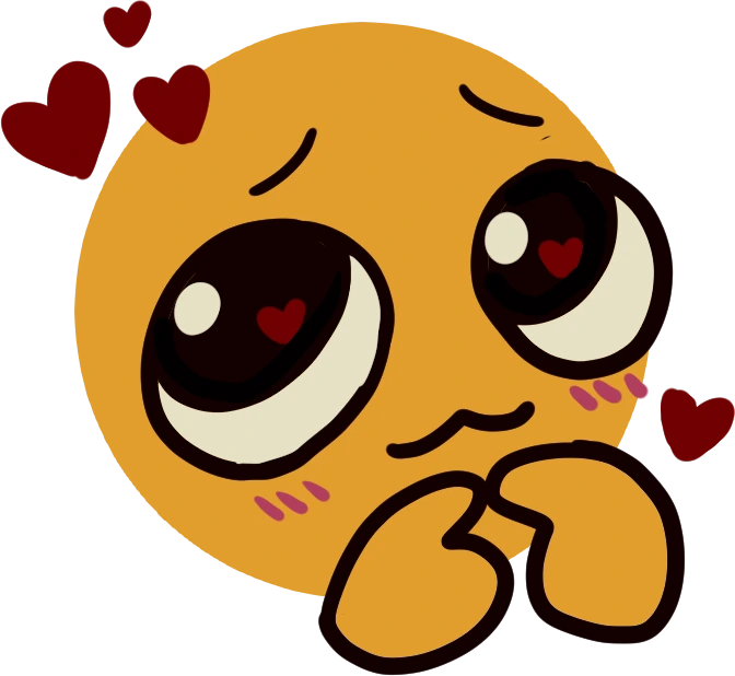 Adoring emote