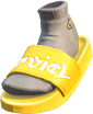YellowFishFrySandals emote