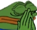 Pepepraying emote