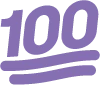Purple100 emote