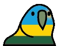 rwandaParrot emote
