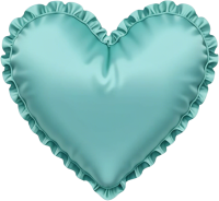Turquoisesilkpillowheart static emote