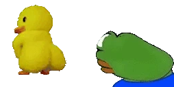 LookingDuckass emote