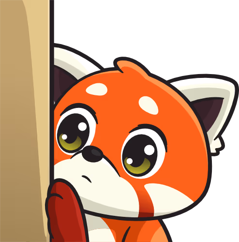 RedPandaLurk emote
