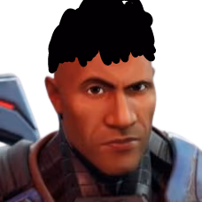 Therockhair emote