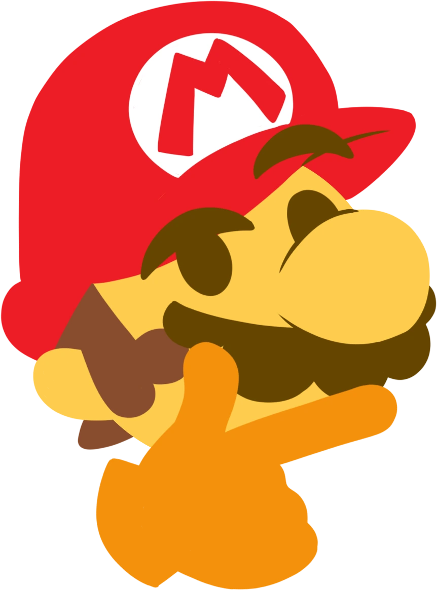 mariothink emote