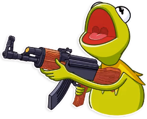 kermit_ak47 emote