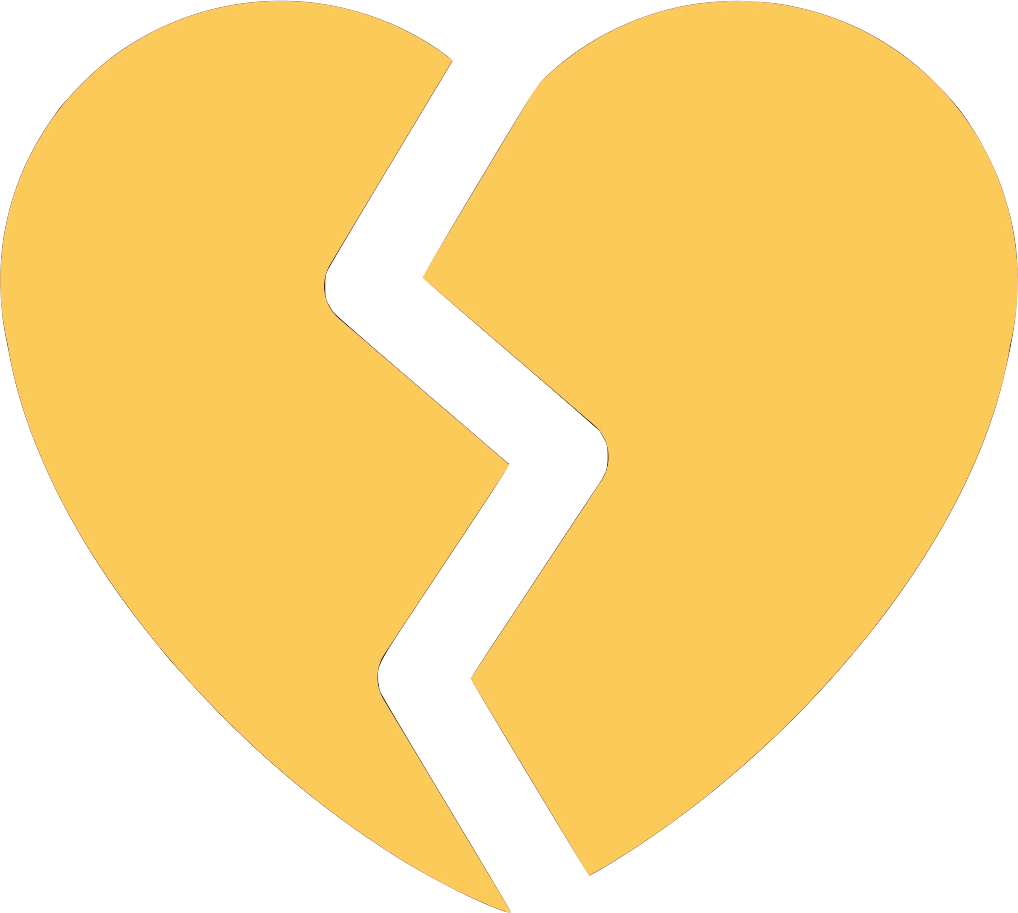 yellow_heartbreak emote