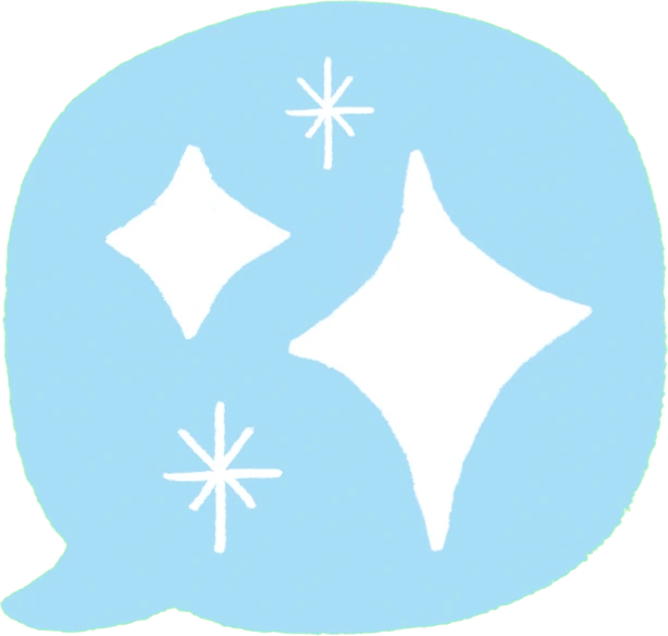 SpeechBubbleSparkle emote