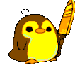 party_killer_penguin animated emote