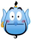 Genie_Flushed emote