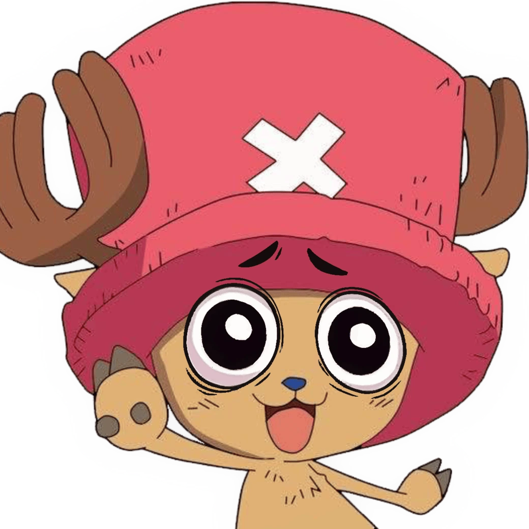 Chopper_StareConcerned emote
