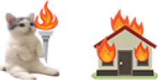 catsittingverycomfortableandcommitingarson emote