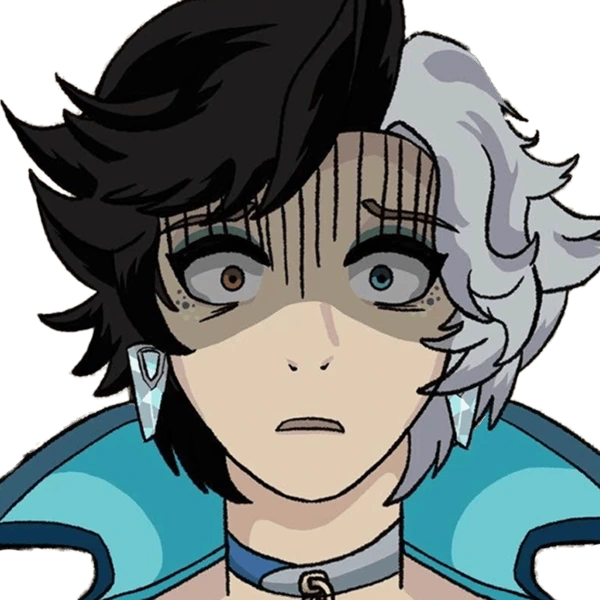 LunaSnowScared emote