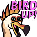 ChinBirdUp emote