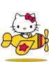 HelloKittyPlane emote