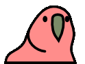 backwardsParrot animated emote