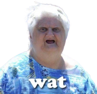WAT emote