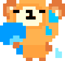 sweaty animated emote