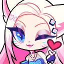 ahriallout_heart emote