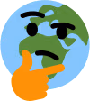 ThinkingGlobal emote