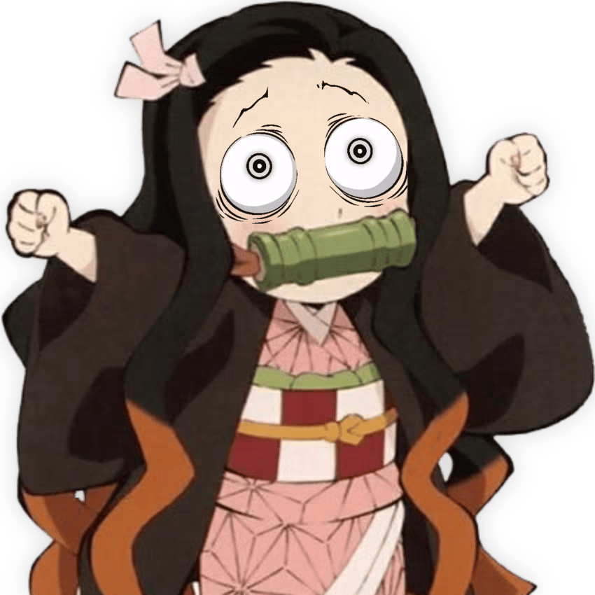 Nezuko_Scared emote