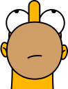 homer_looking_up emote