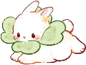 flowery_bunny static emote