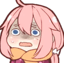 NadeshikoScared emote