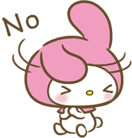 mymelody_no emote