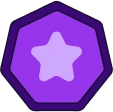 DarkPurpleStaffBadge emote