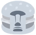 moyai_burger emote