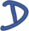 LetterD_Blue emote