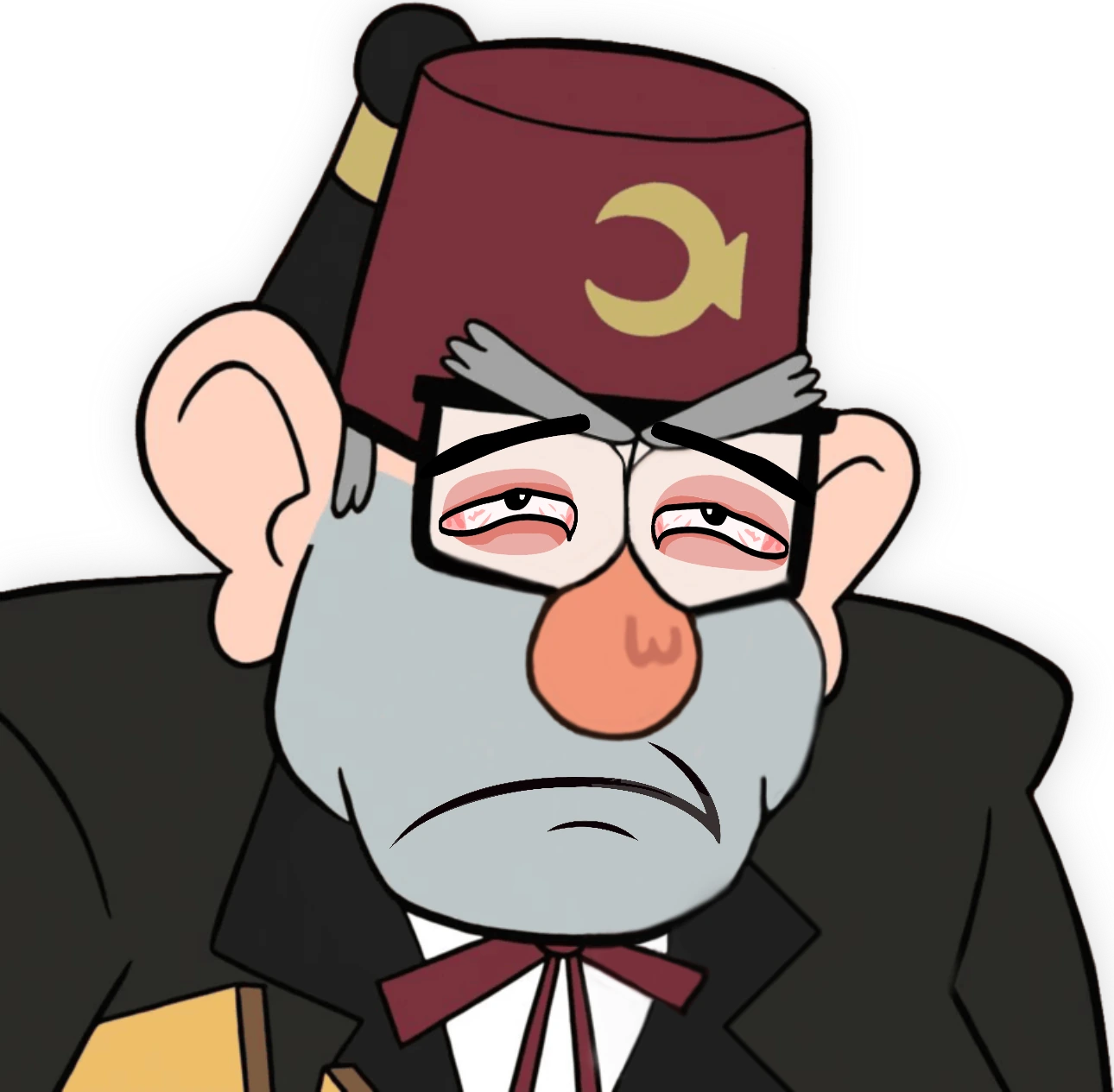 GrunkleStan_Tired emoji