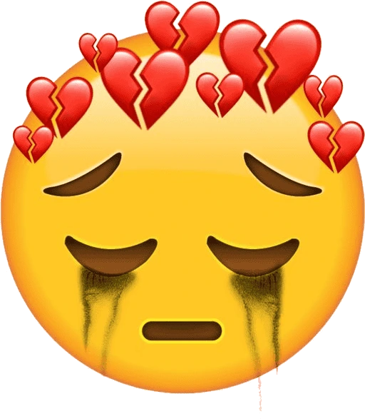 heartbroken emote