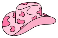 Pinkcowboyhatz emote