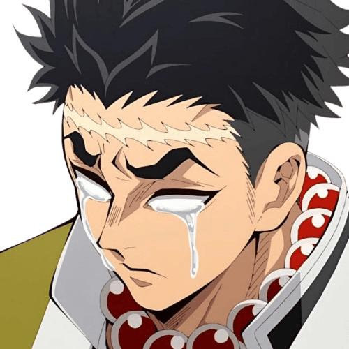 Triste static emote