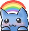 RainbowCat emote