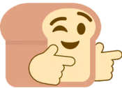 fingergunsbread emoji