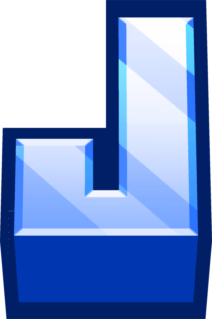 minecraft_blue_J emote