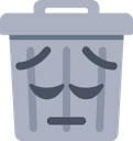 PensiveTrashCan emote