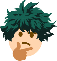 Deku_Thinking emote