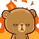BearMad emoji