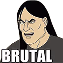 brutal emote