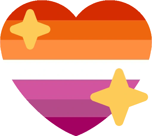 lesbian_pride_heart emoji