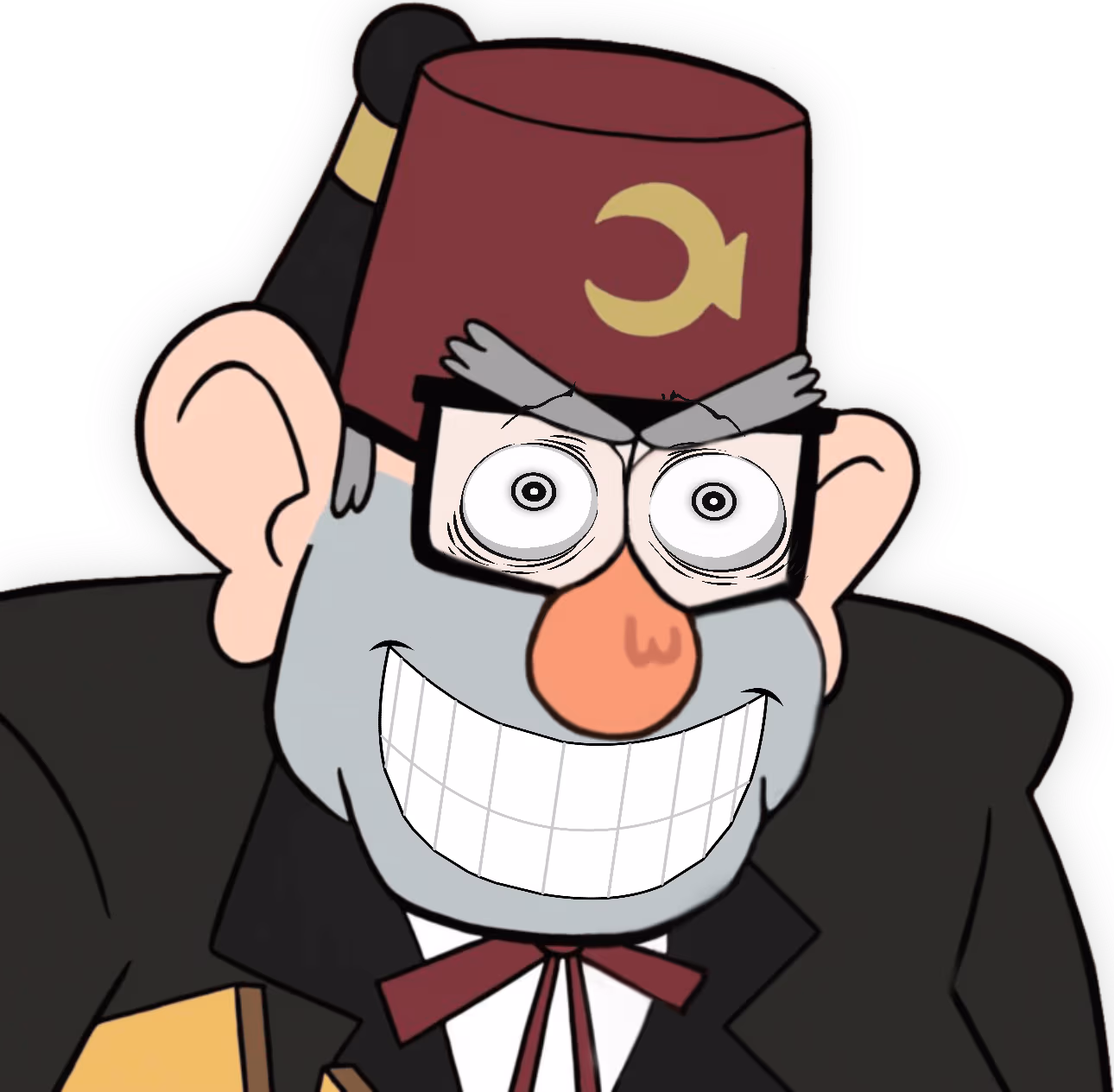 GrunkleStan_CrazySmile emote