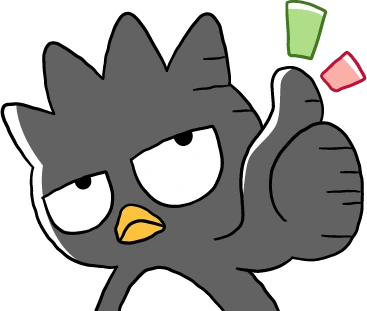 badtzmaruthumbsup emote