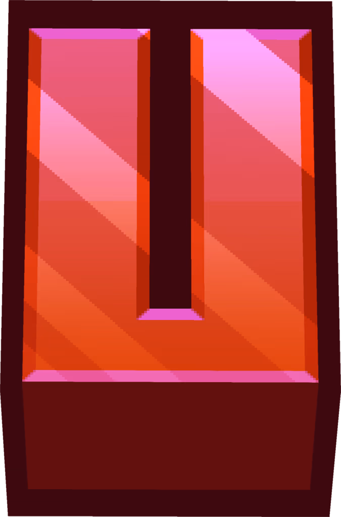 minecraft_red_U emote